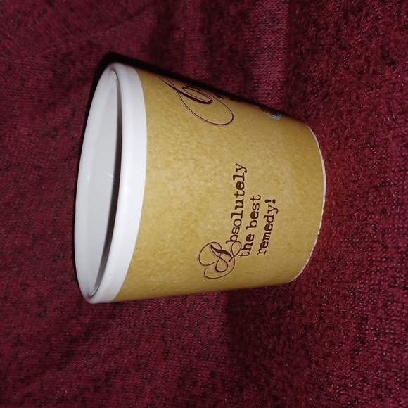 2 pc cream: travel mug & expresso mug (103123D). - Picture 2 of 3